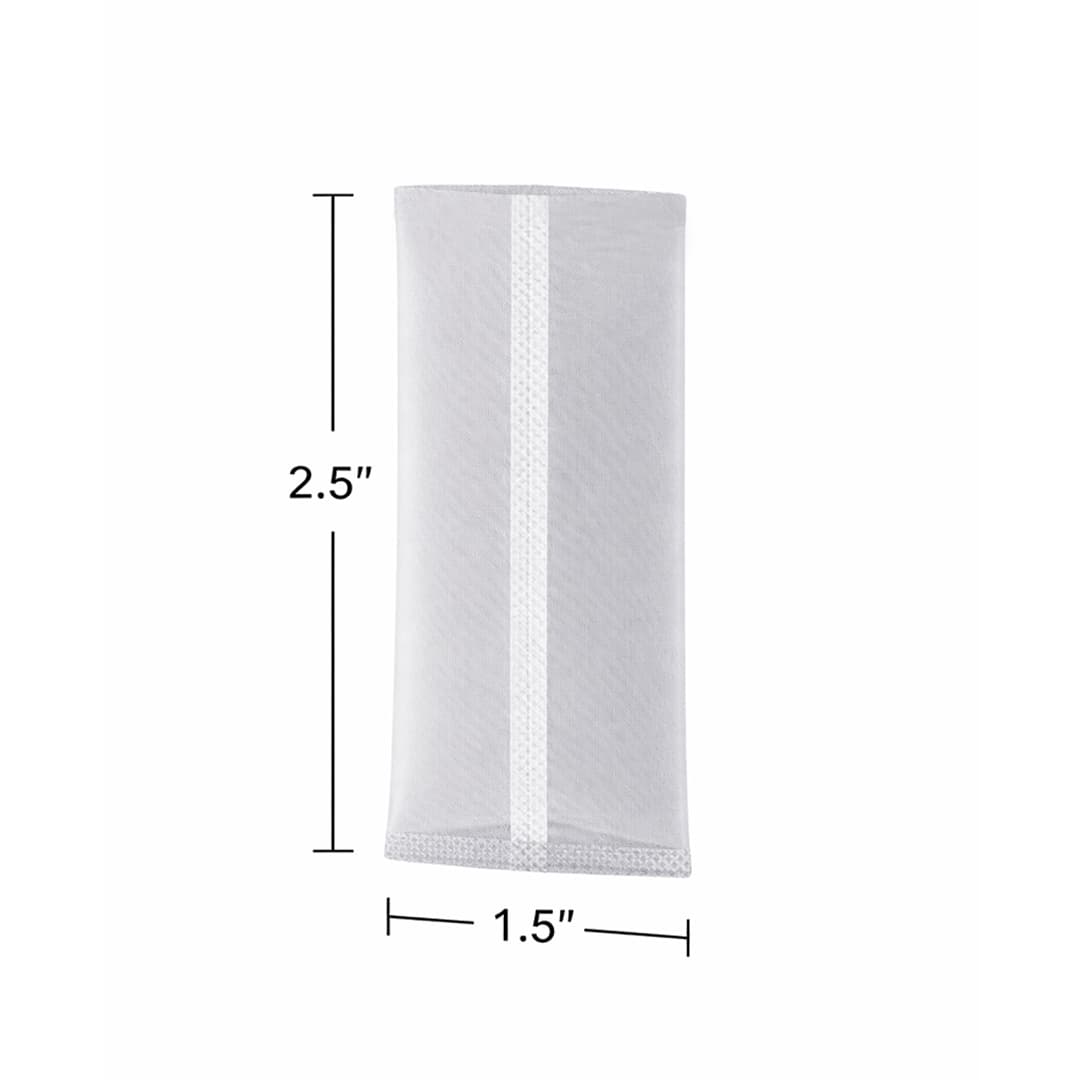 Premium Rosin Filter Bags, 1.5"×2.5" , 25, 37, 73, 90,120 and 160 Micron Mesh Size Options