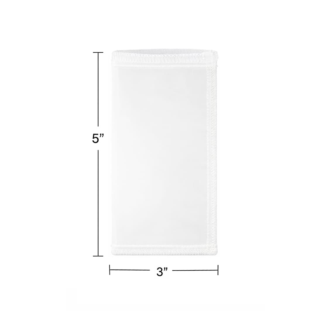 Premium Rosin Filter Bags, 3"×5" , 25, 37, 73, 90,120 and 160 Micron Mesh Size Options