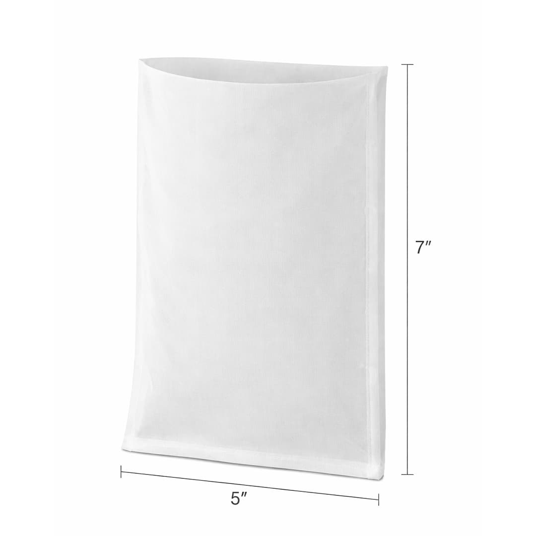 Premium Rosin Filter Bags, 5"×7" , 25, 37, 73, 90,120 and 160 Micron Mesh Size Options
