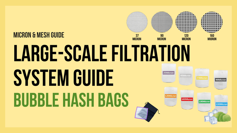 20 Gallon Bubble Hash Bags: Complete Guide to Large-Scale Filtration Systems