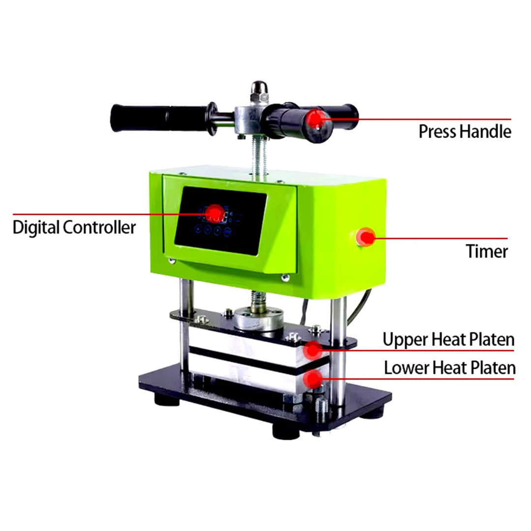 1907 MANUAL ROSIN HEAT PRESS MACHINE thumbnail 3