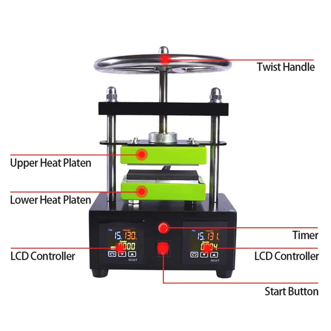 CK220 MANUAL HYDRAULIC ROSIN MACHINE thumbnail 3