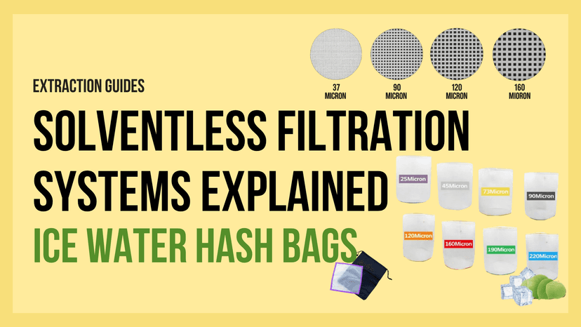 Ice Water Hash Bags: Complete Guide to Solventless Filtration Systems