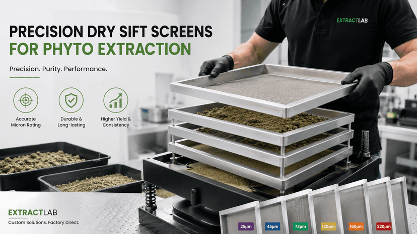 Precision Dry Sift Screens for Phyto Extraction: Maximize Purity and Efficiency with Industrial-Grade Screening